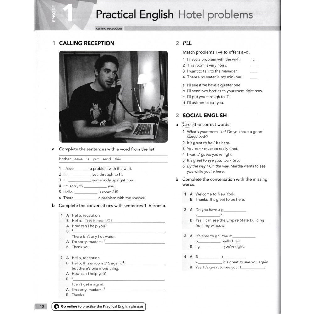 English File (4th edition). Pre-intermediate. Workbook with Key