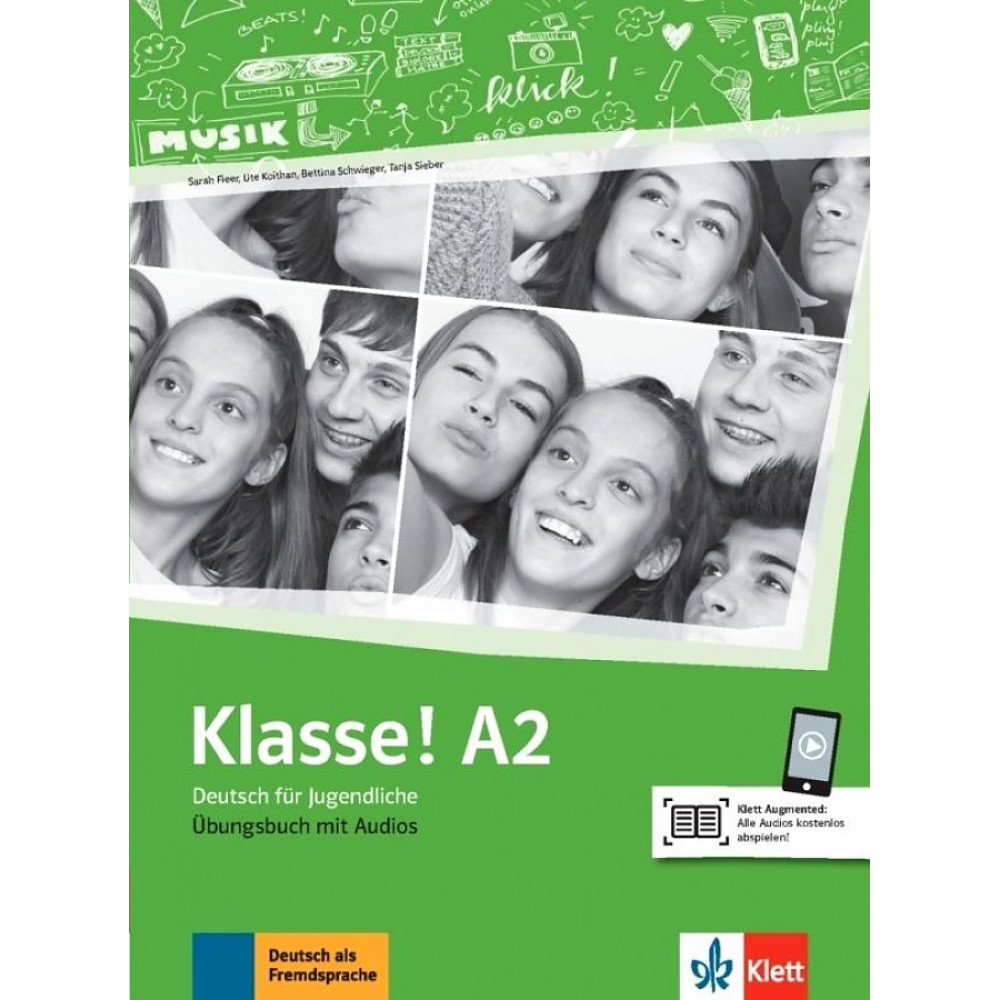 Klasse! A2. Uebungsbuch mit Audios 