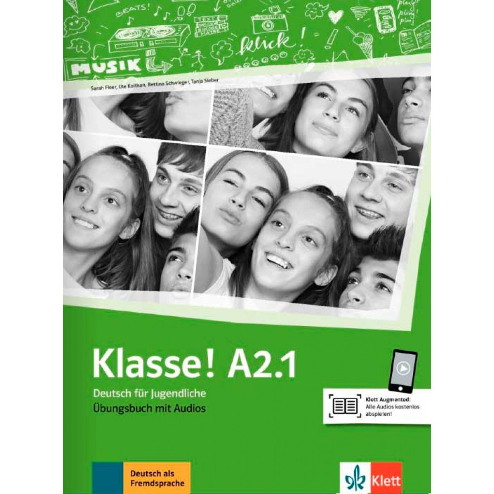 Klasse! A2.1. Uebungsbuch mit Audios online 