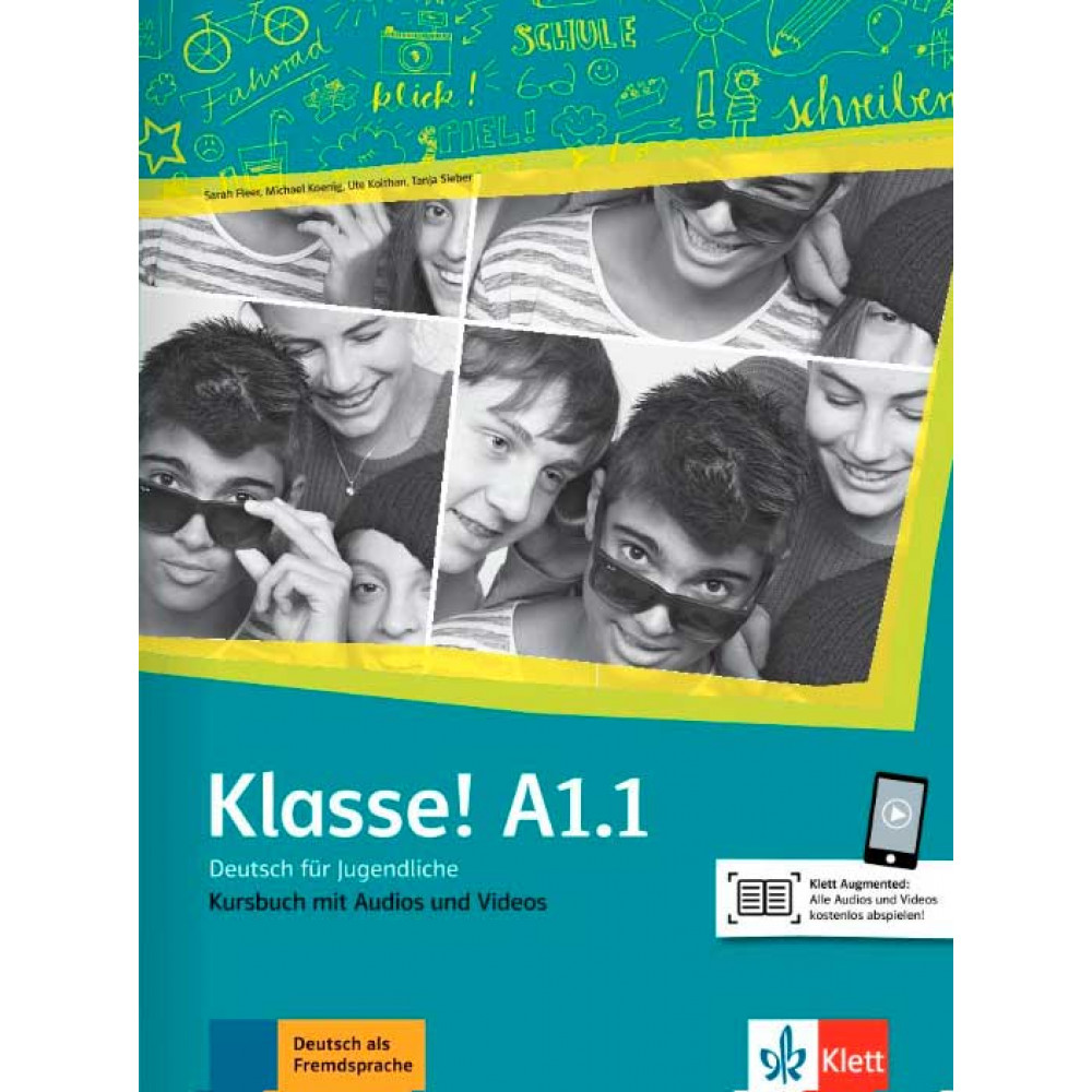 Klasse! A1.1 Kursbuch mit Audios und Videos online 