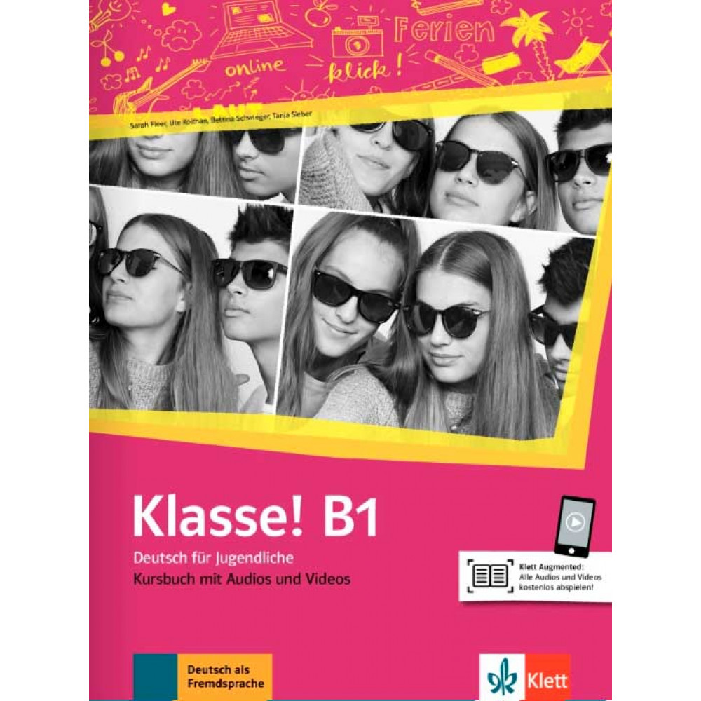 Klasse! B1. Kursbuch mit Audios und Videos online 