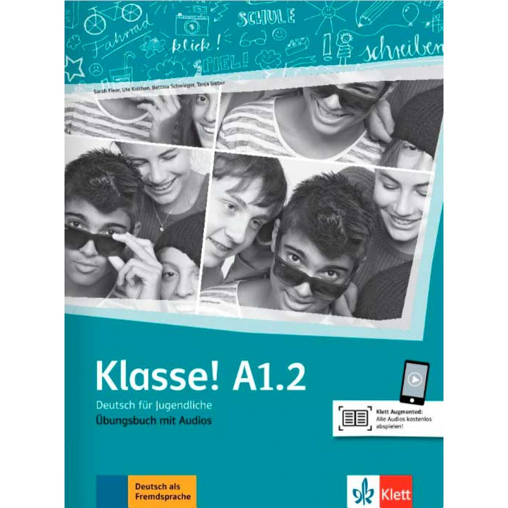 Klasse! A1.2. Uebungsbuch mit Audios online 