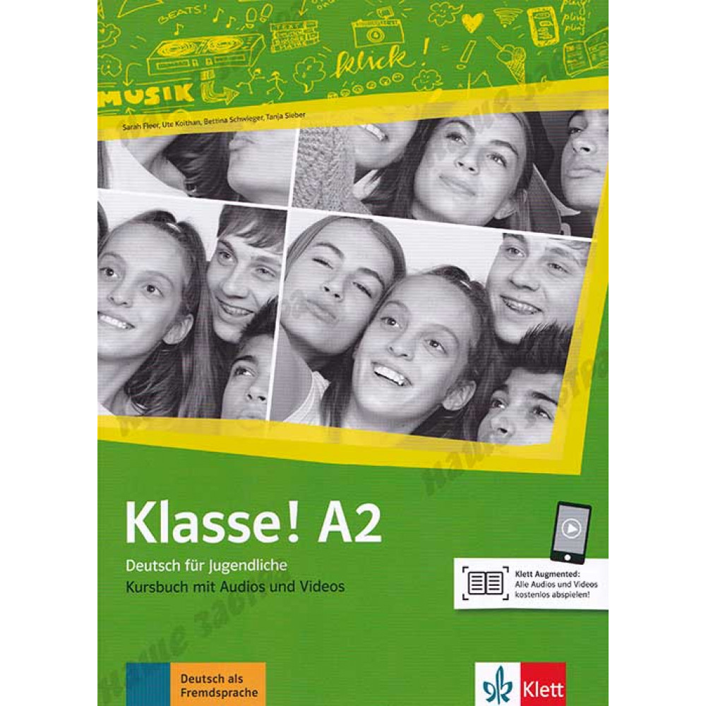 Klasse! A2. Kursbuch mit Audios und Videos online 