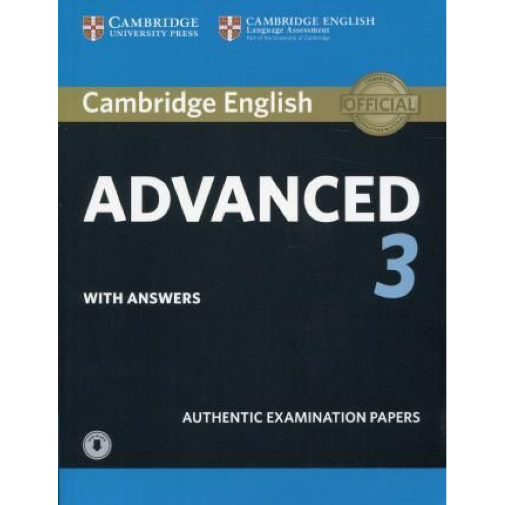 Advanced 3. Student's Book with Answers with Audio 