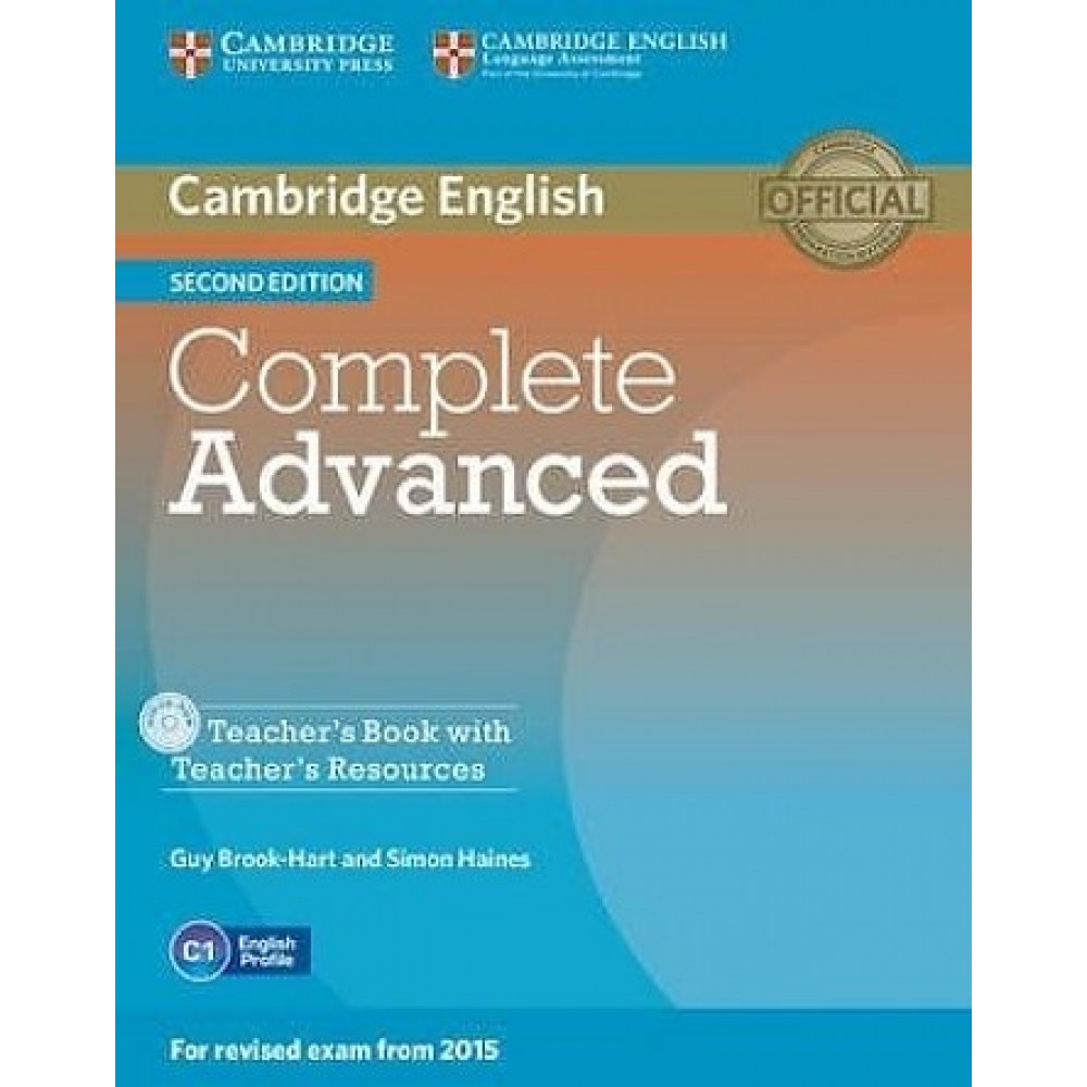 Complete. Advanced. Teacher's Book + CD 