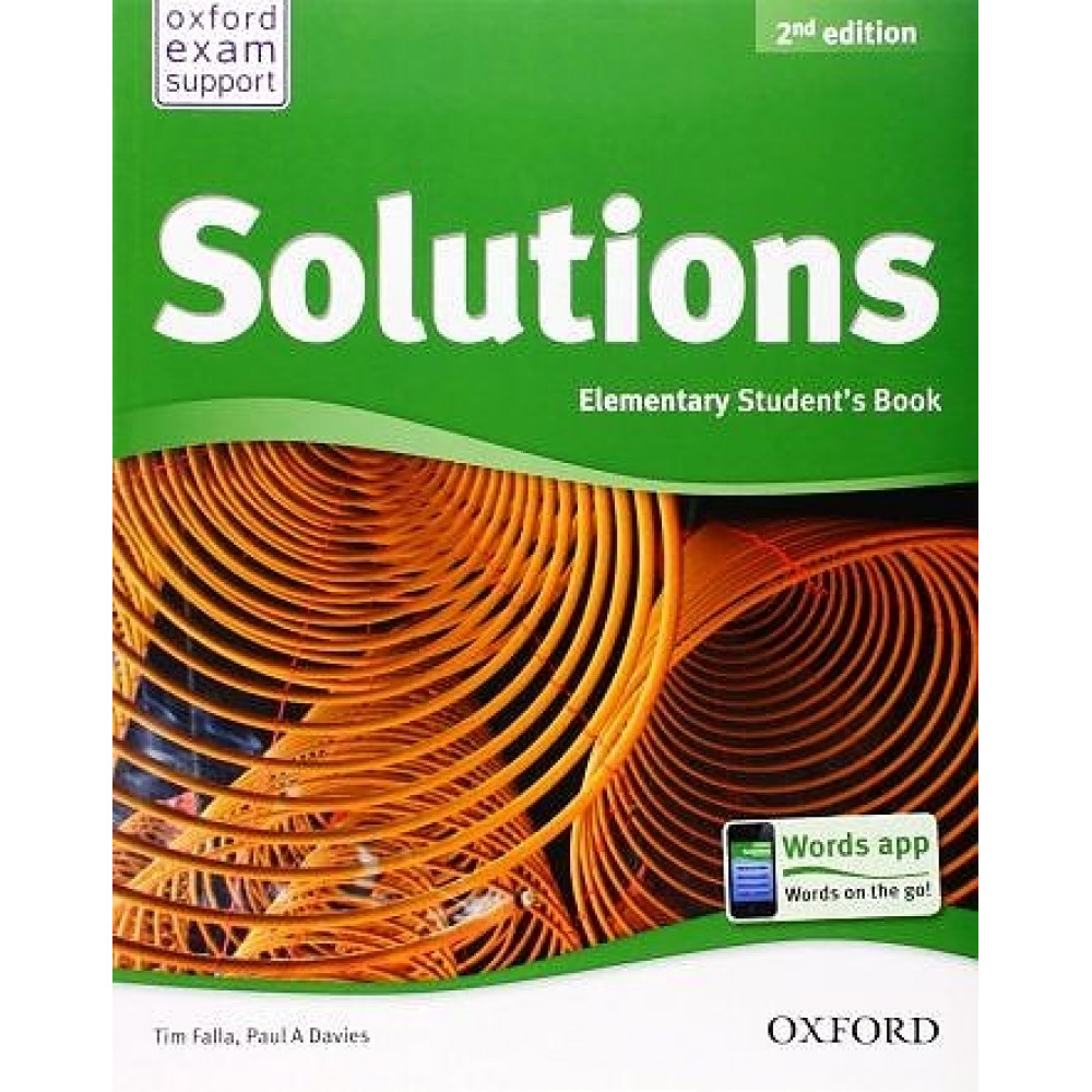 Solutions. Elementary. Student’s Book 