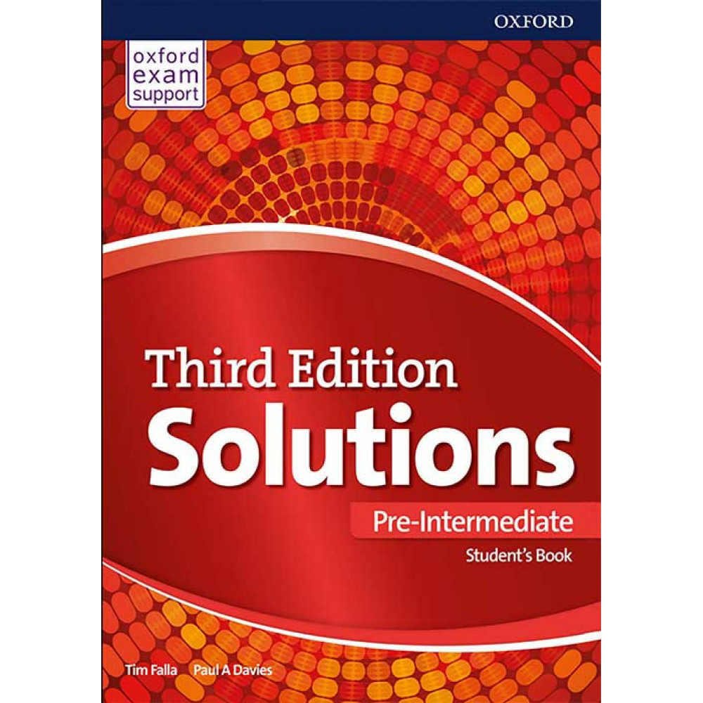Solutions. Pre-Intermediate. Student's Book and Online Practice 