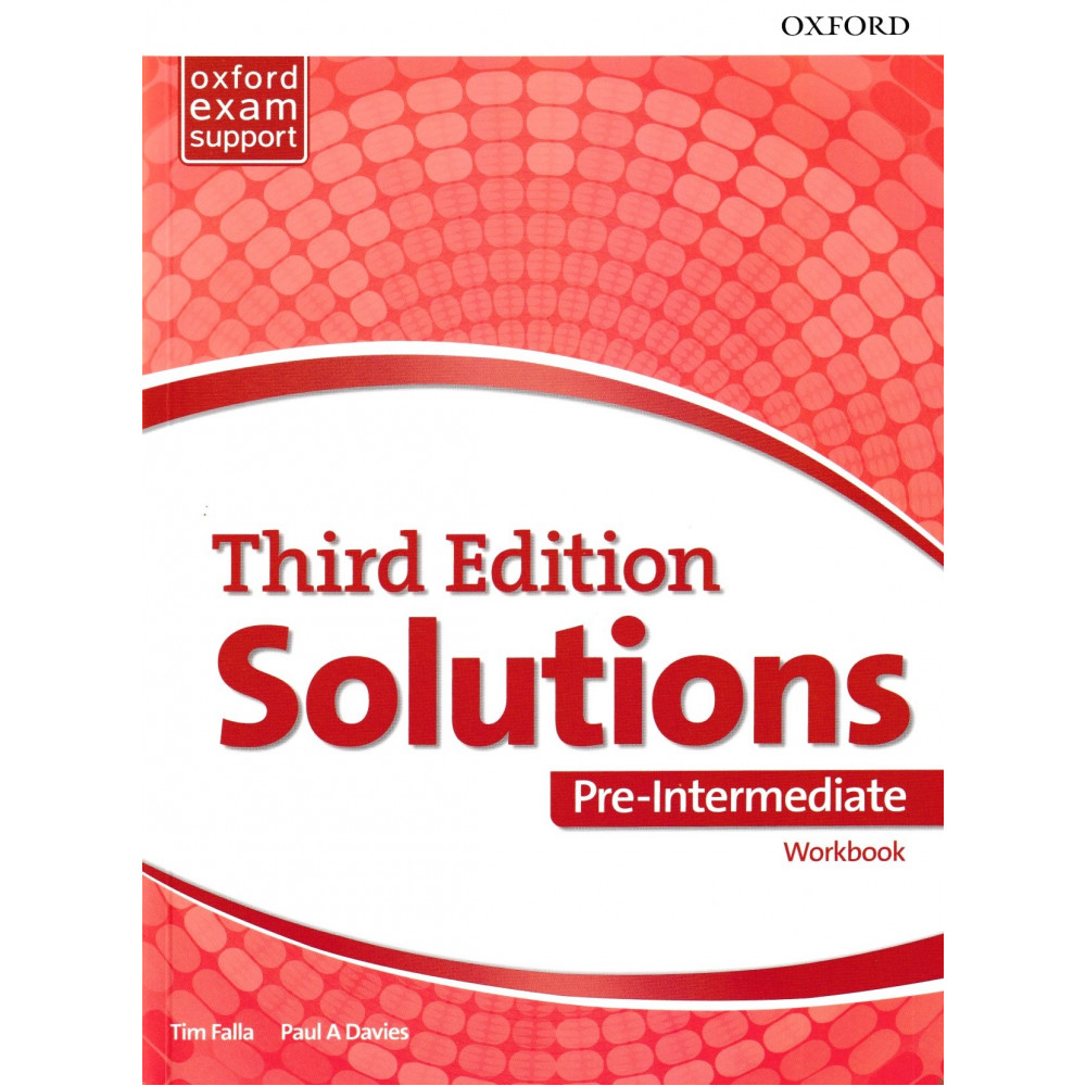 Solutions. Pre-Intermediate. 3 Edition. Workbook 