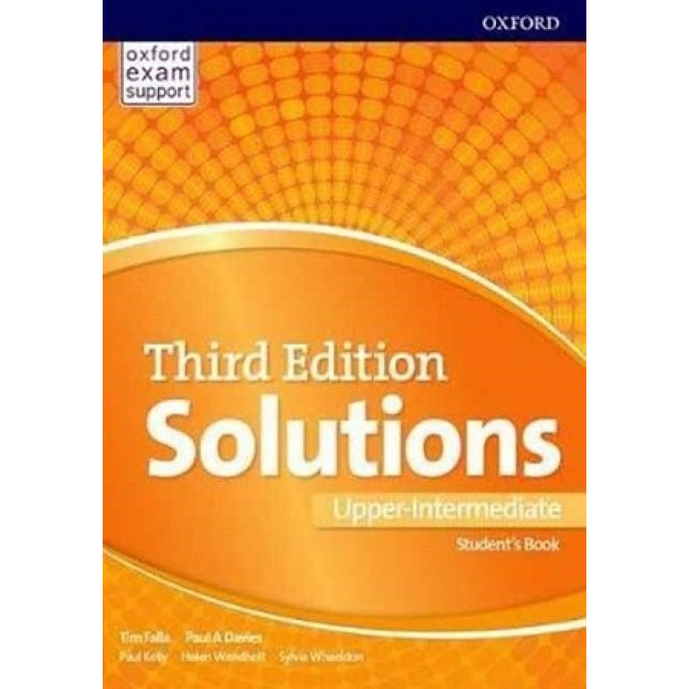 Solutions. Upper-Intermediate. Student's Book 