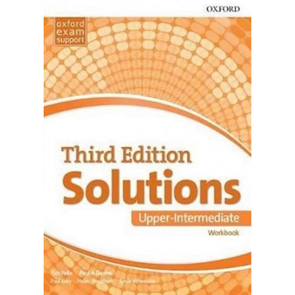 Solutions. Upper-Intermediate. Workbook 