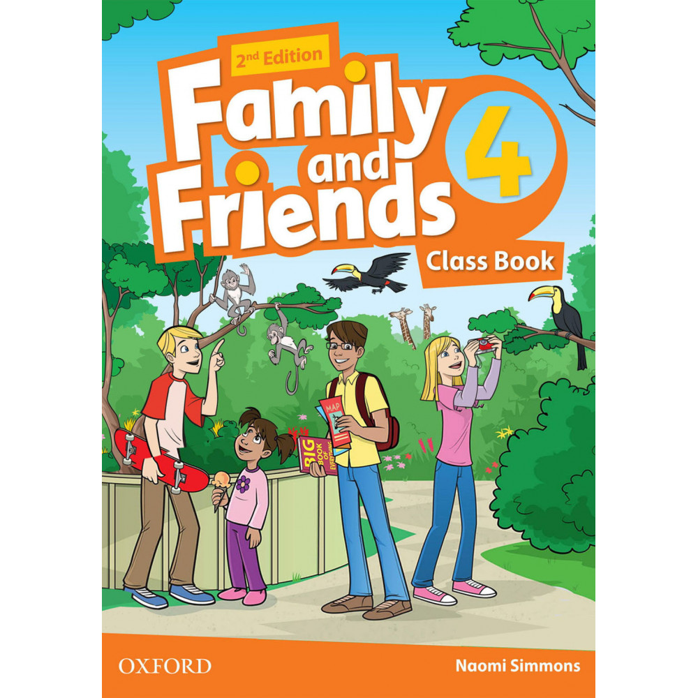 Family and Friends (2nd Edition). 4 Class Book with Student's Site 