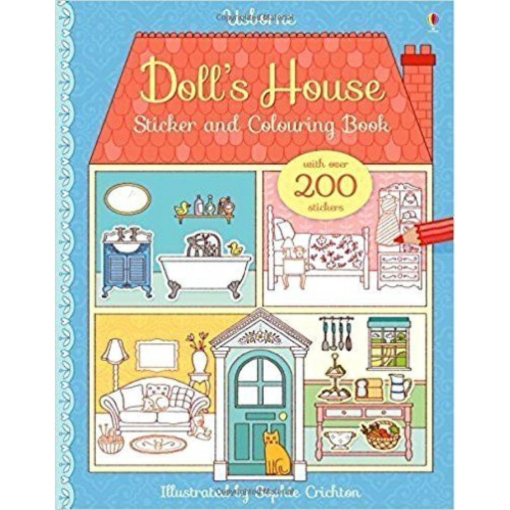 Doll's House Sticker and Colouring Book 
