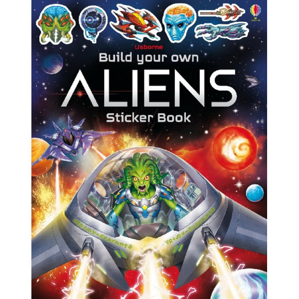 Tudhope Simon: Build Your Own Aliens Sticker Book 