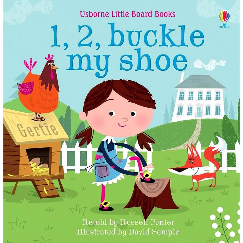 Little Board Books: 1, 2, Buckle My Shoe 