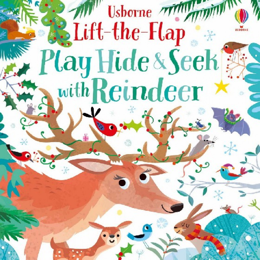 Lift-the-Flap Play Hide and Seek With Reindeer 