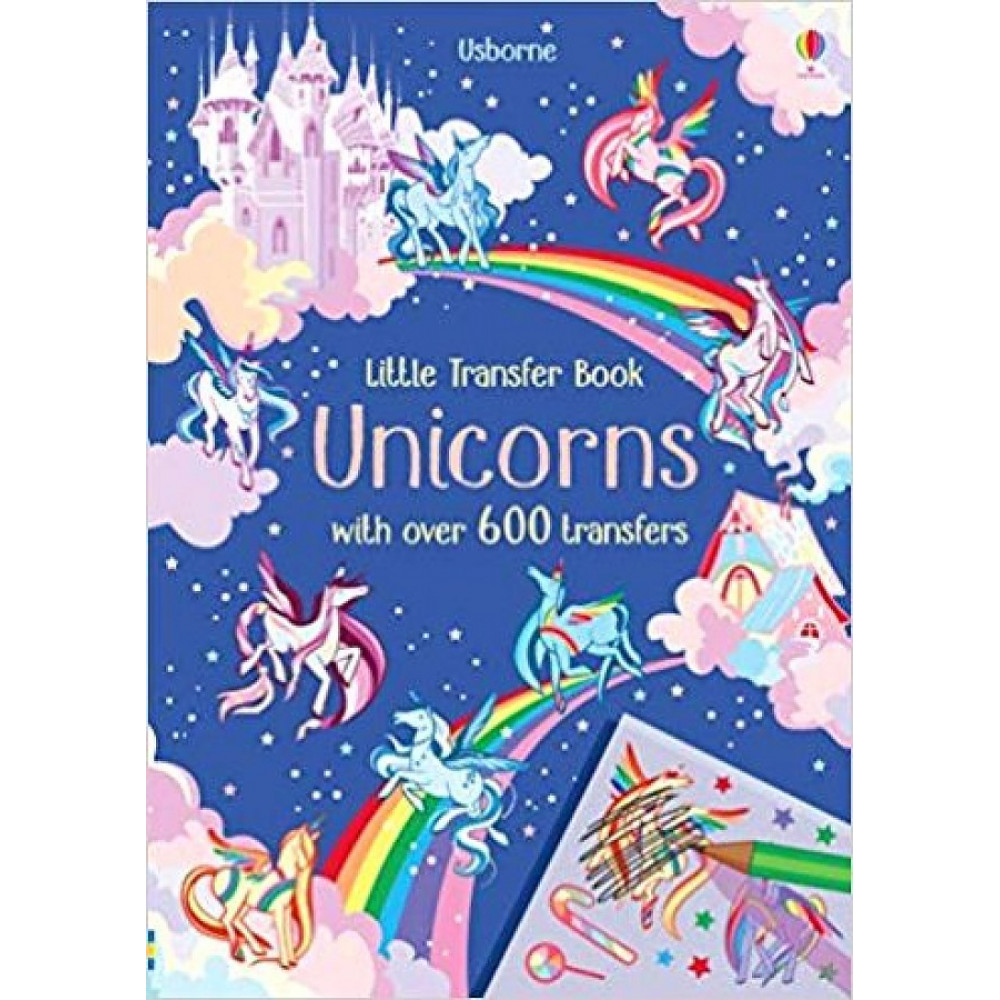 Little Transfer Book: Unicorns 