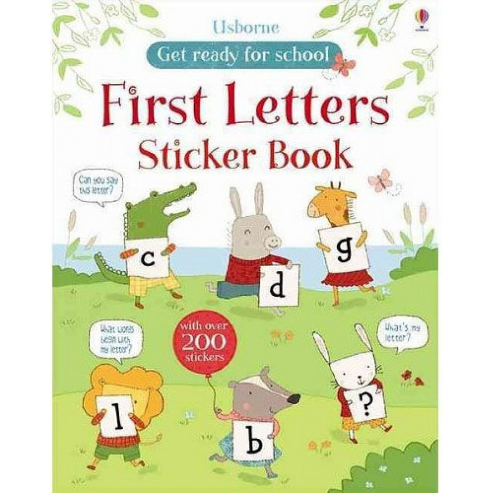 Sticker Book: Alphabet 