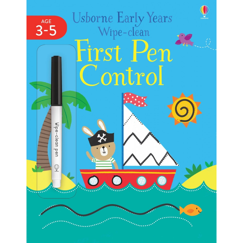 Wipe-Clean Early Years: First Pen Control 