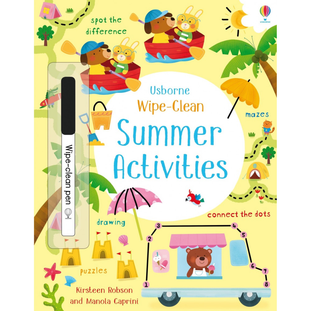Wipe-Clean Summer Activities 