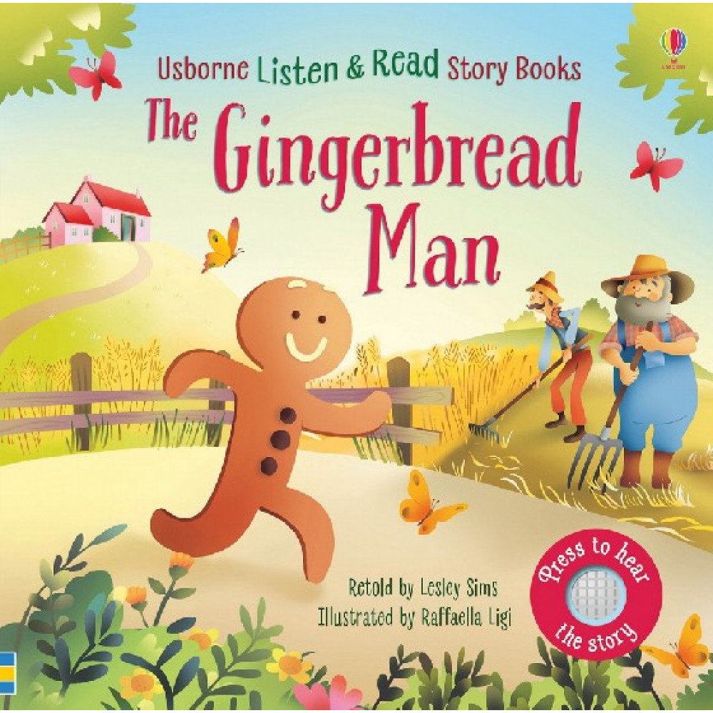 Listen and Read Story Books: The Gingerbread Man 