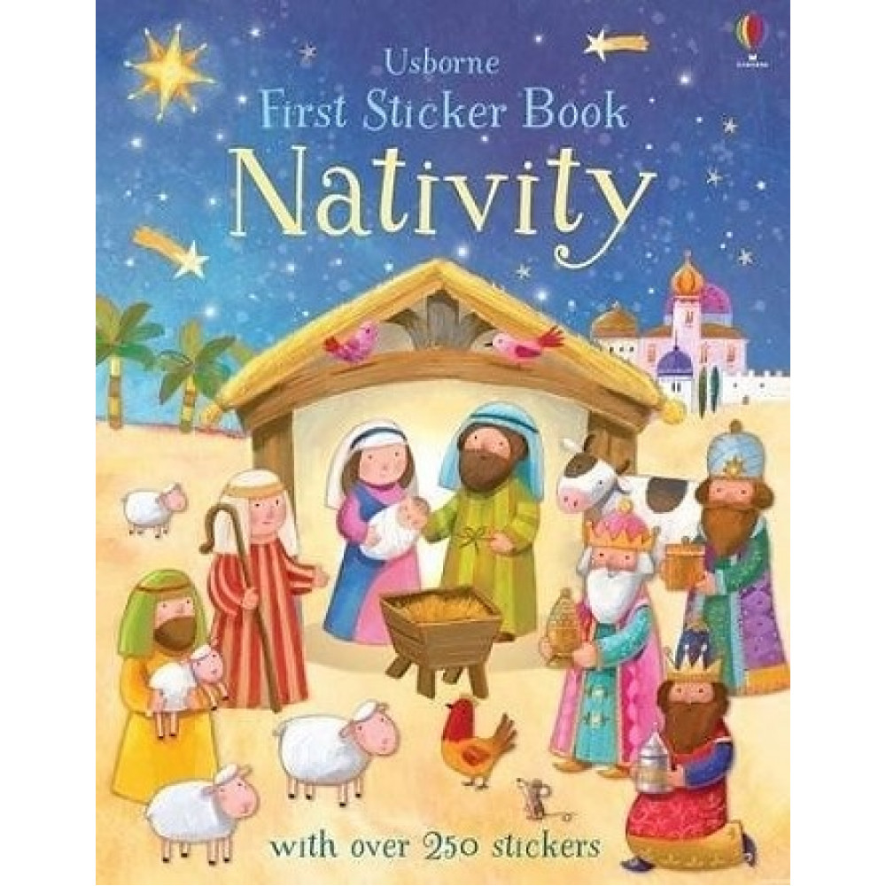 First Sticker Book Nativity 