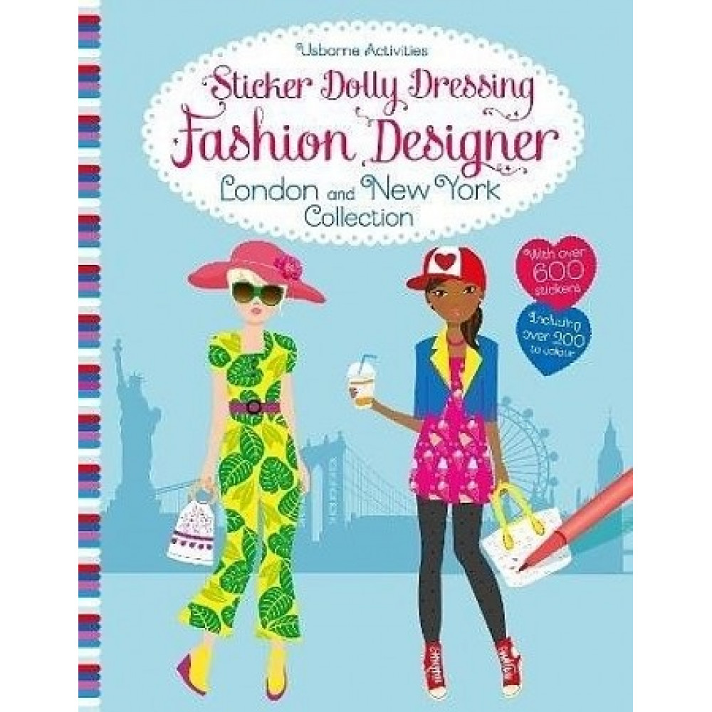 Sticker Dolly Dressing Fashion Designer London and New York Collection 