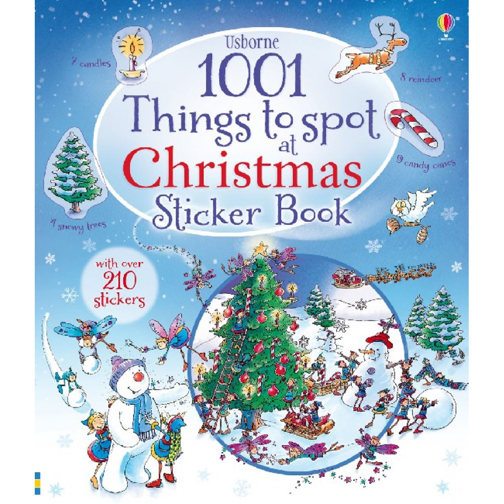 1001 Things to spot at Christmas sticker book 