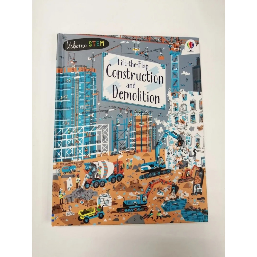 Lift-the-Flap Construction and Demolition Board Book 