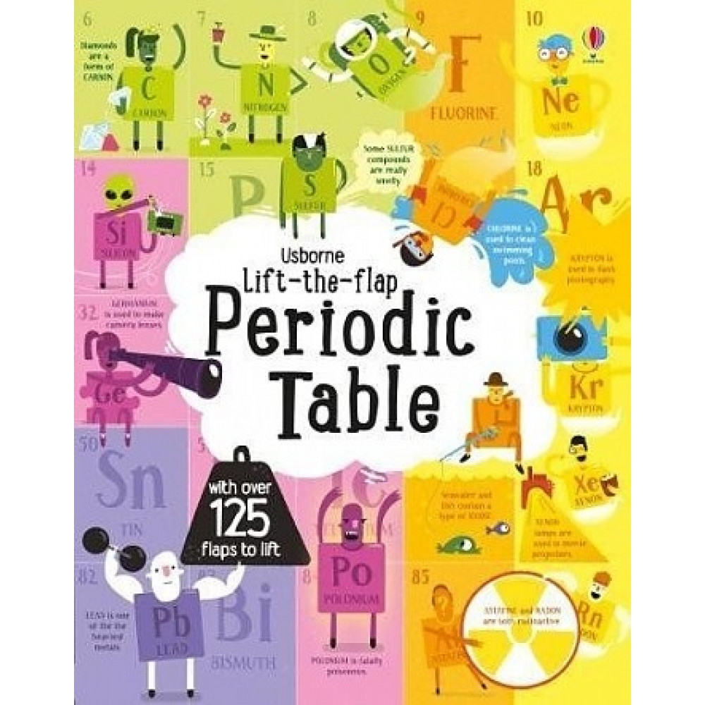 Lift-The-Flap Periodic Table Board Book 