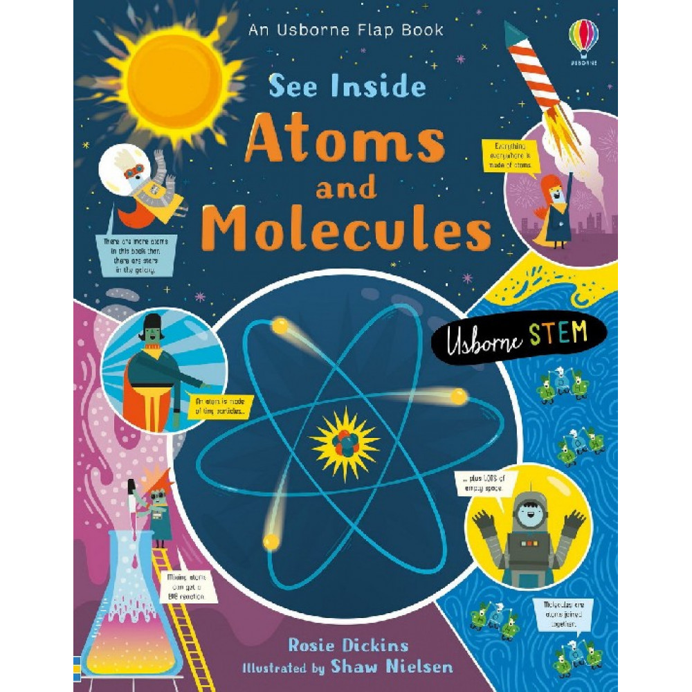 See Inside Atoms and Molecules Board Book 