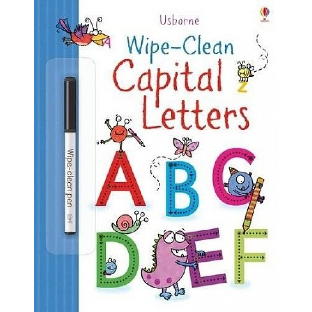 Wipe-Clean Capital Letters 