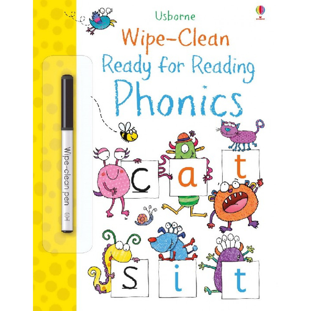 Wipe-Clean Ready for Reading Phonics Book 