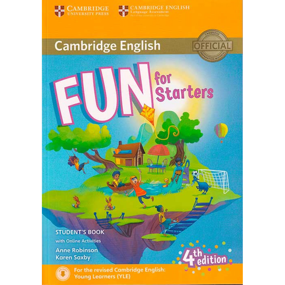 Fun for Starters. Student's Book with Online Activities with Audio. 4 Ed. 