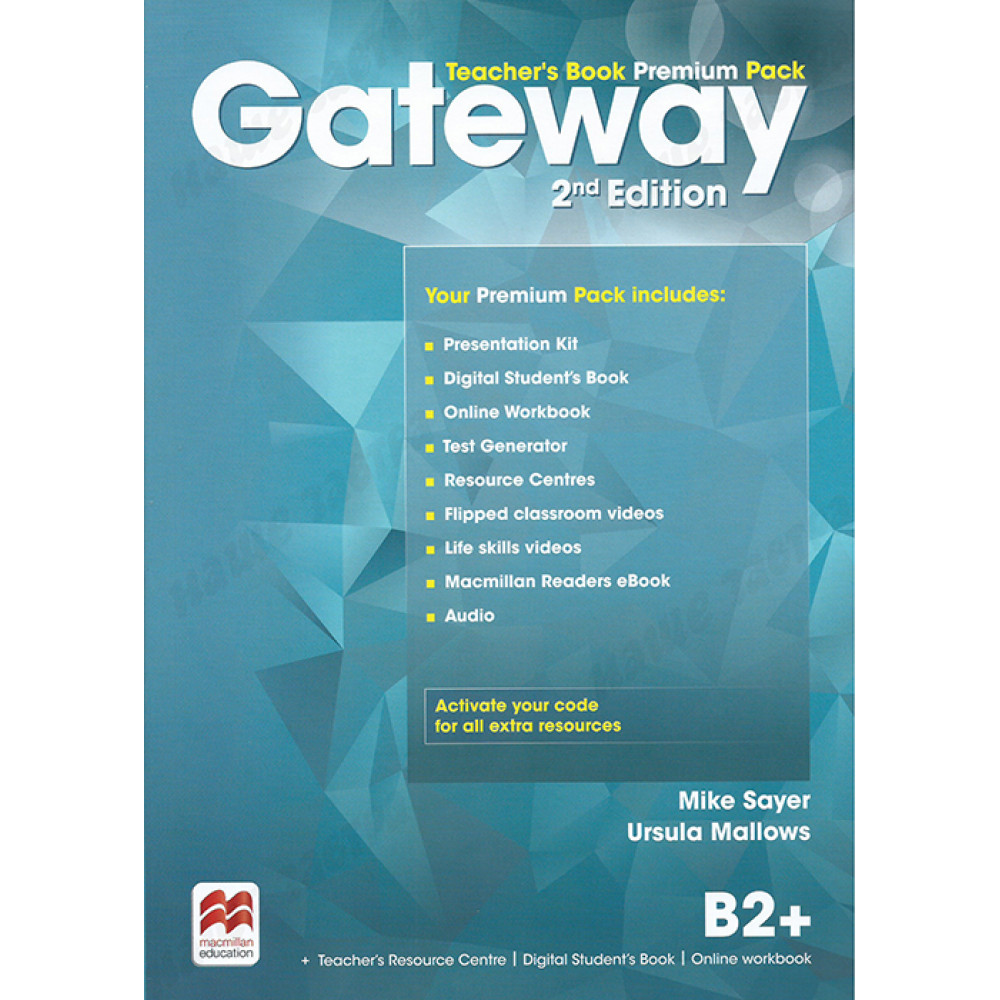 Gateway 2nd Ed B2 + Teacher's Book Premium Pack 