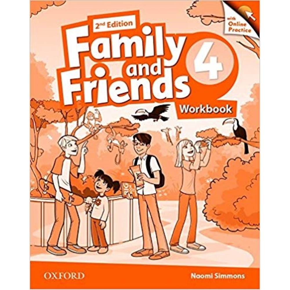 Family and Friends (2nd Edition). 4 Workbook With Online Practice 