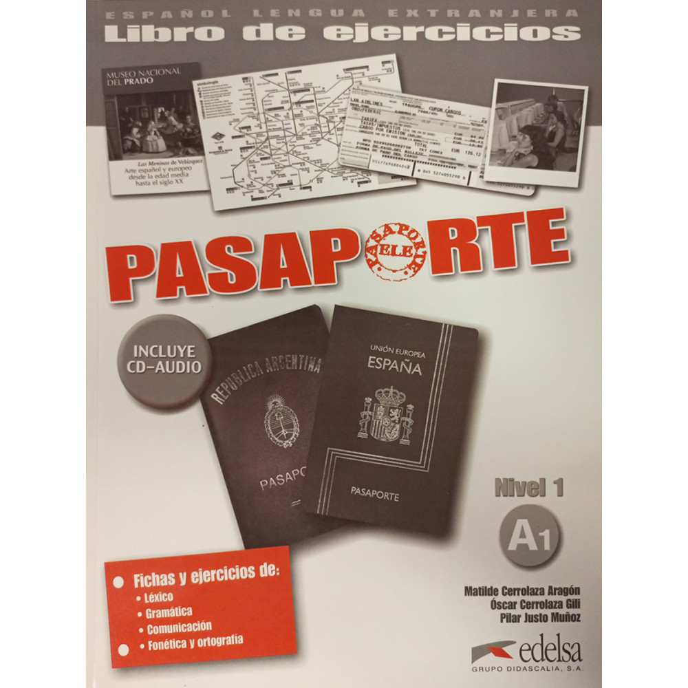 Pasaporte Ele 1 (A1) - Ejercicios + CD Audio 