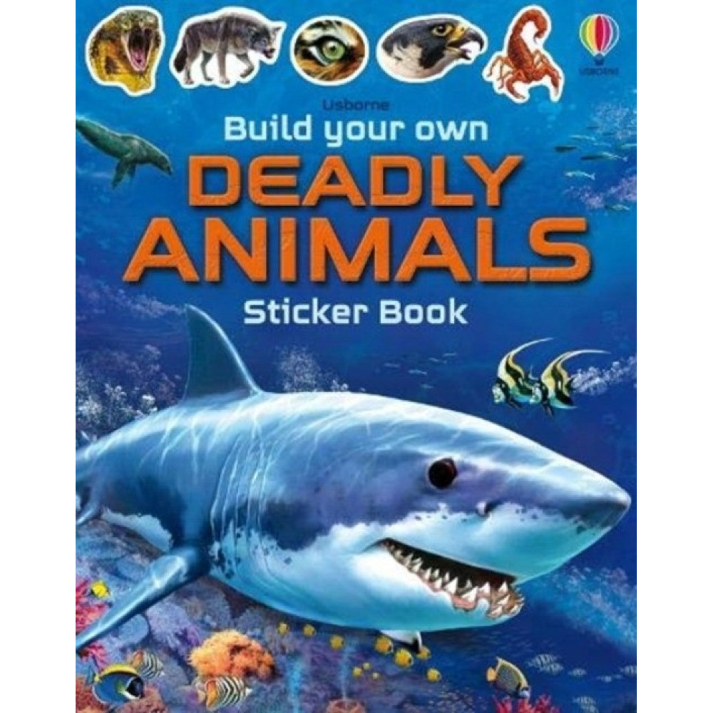 Build Your Own Deadly Animals - sticker book 