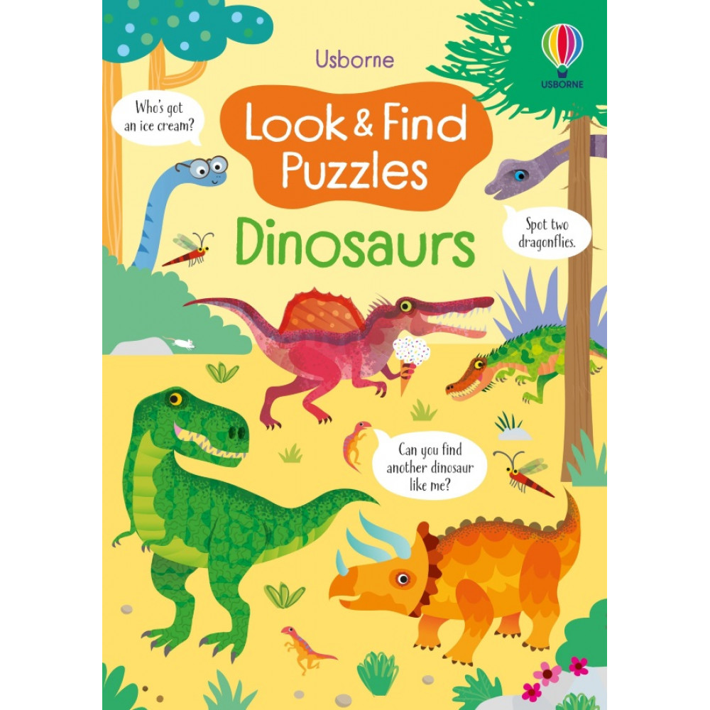 Look and Find Puzzles: Dinosaurs 