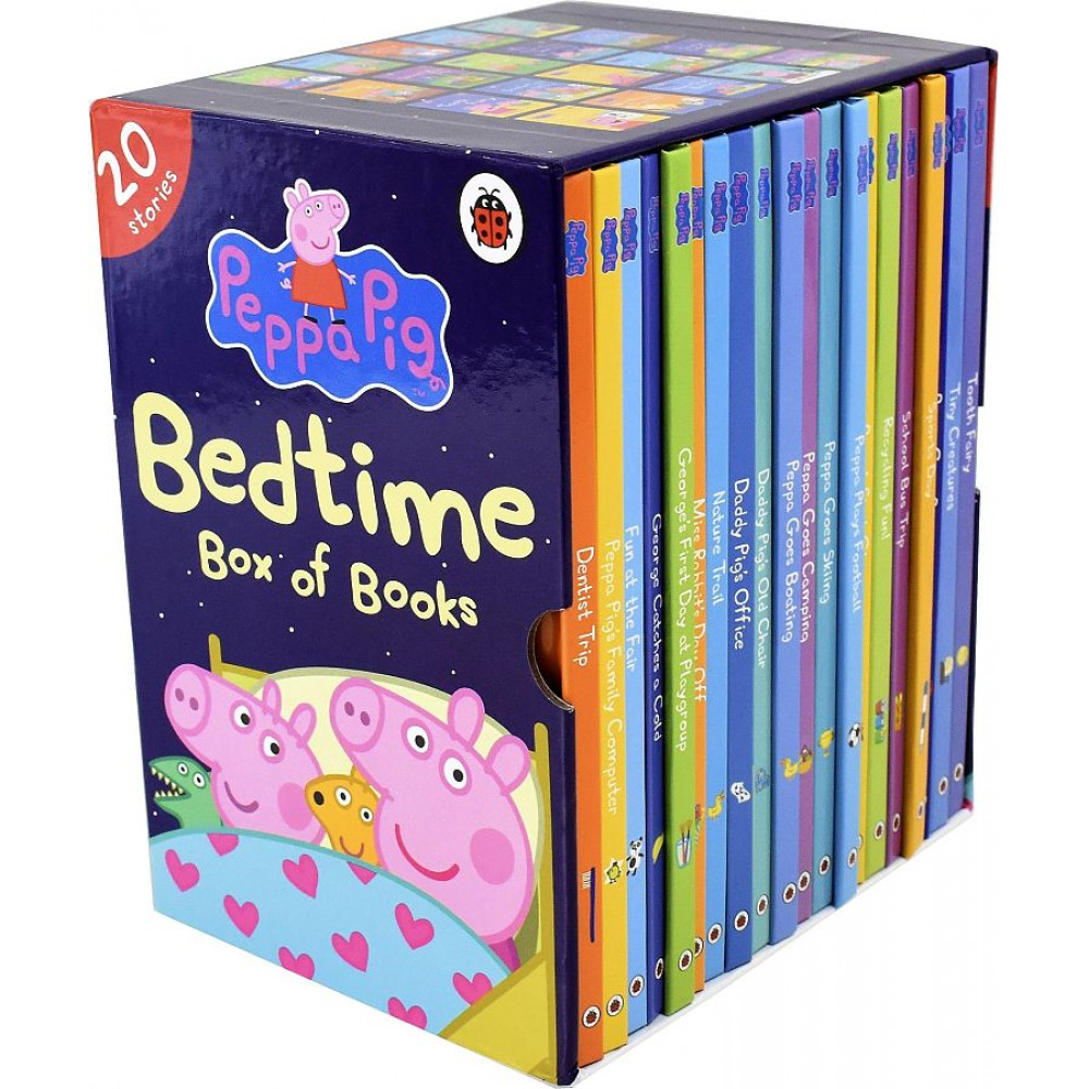 Peppa Pig: Bedtime Box of Books (20-book box set) 