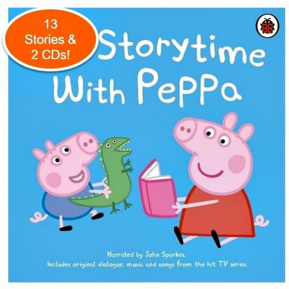 Peppa Pig Paperback & CD Collection (13 books +2D) 