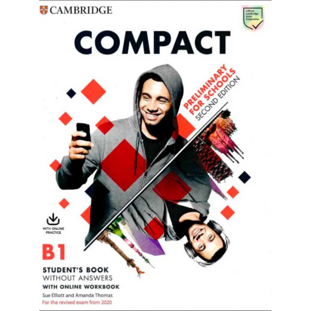 Compact Preliminary for Schools (Second Edition) Student's Book no Answer + Online Workbook no Answer 