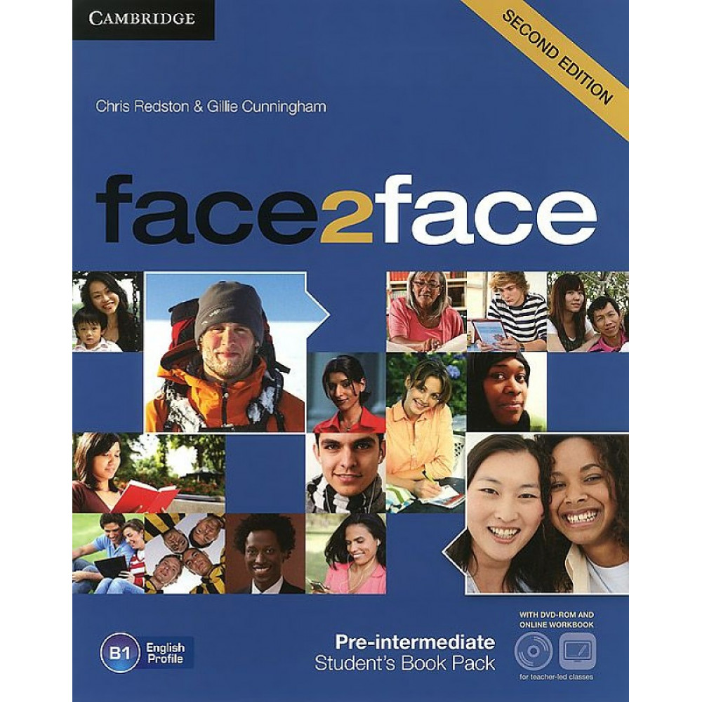 Face2face (2nd Edition). B1. Pre-intermediate. Student's Book with Online Workbook Pack (+ DVD) 