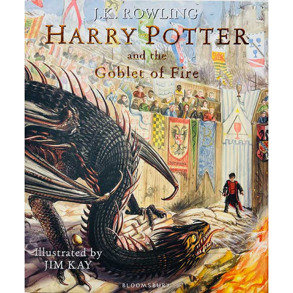 Harry Potter and the Goblet of Fire (Illustrated edition) - Hardback 