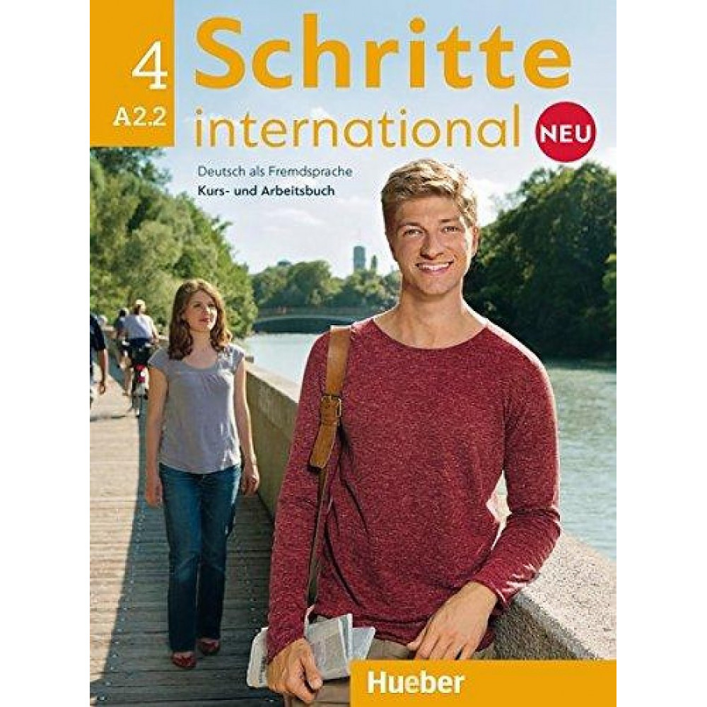 Schritte international Neu 4. A 2.2. Kursbuch+Arbeitsbuch+CD zum Arbeitsbuch 