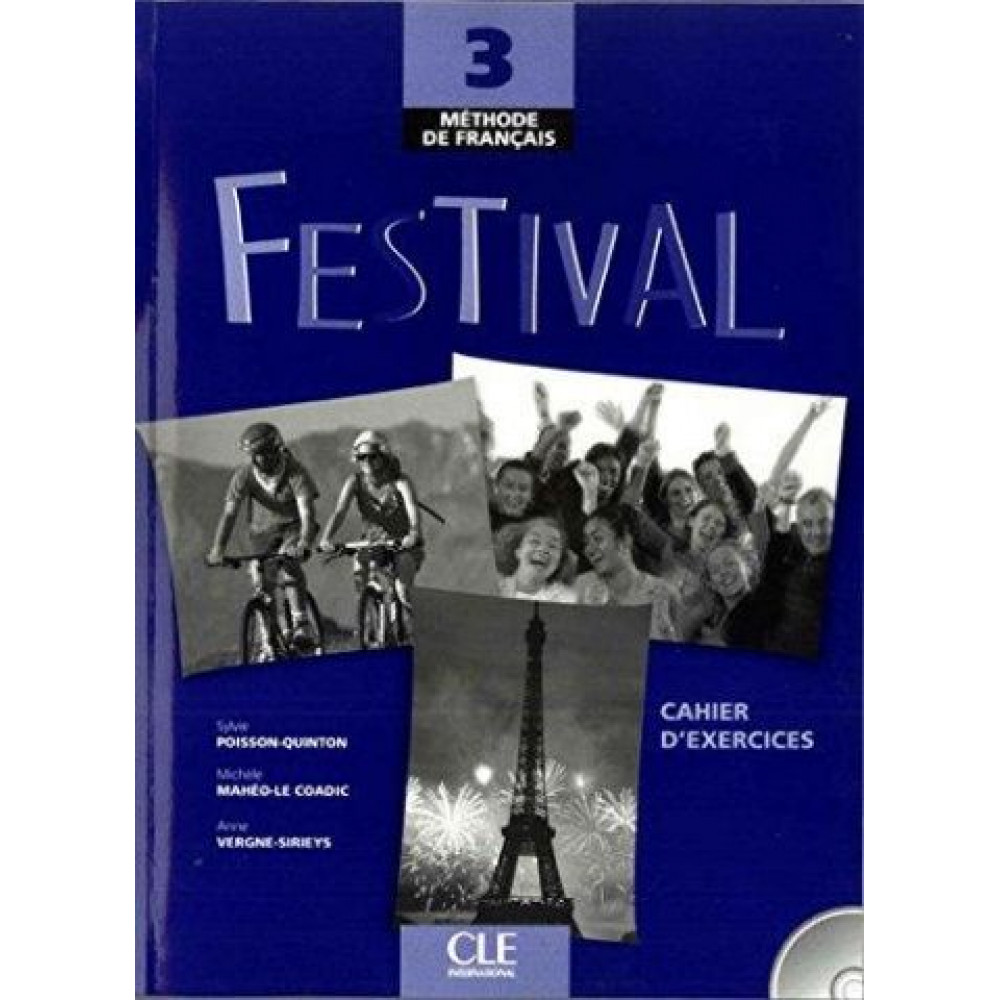 Festival 3 - Cahier d'exercices + CD audio 