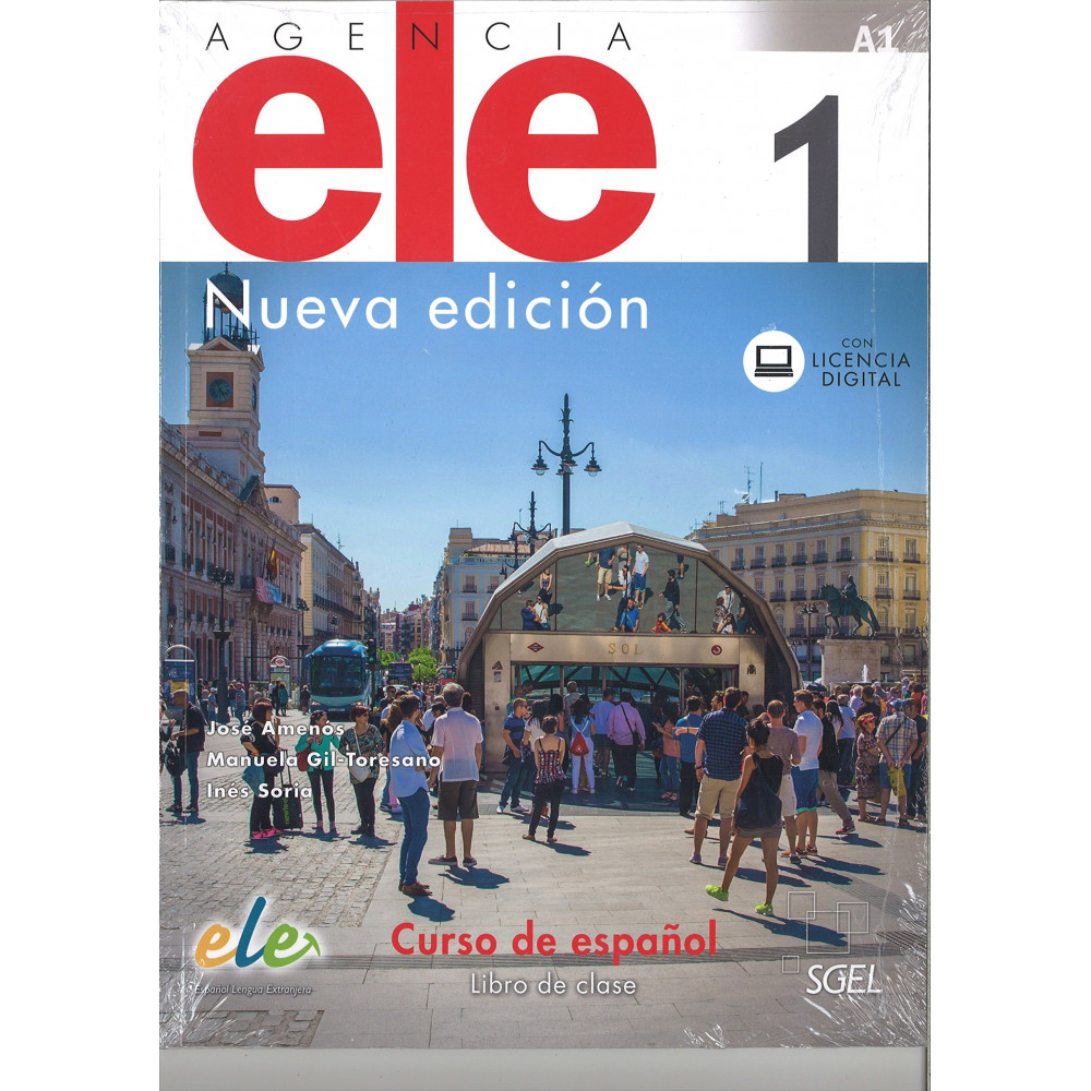 Agencia Ele 1 Nueva Edicion. Student Book with Free Coded Web Access. Curso de Espanol Libro de Clase 