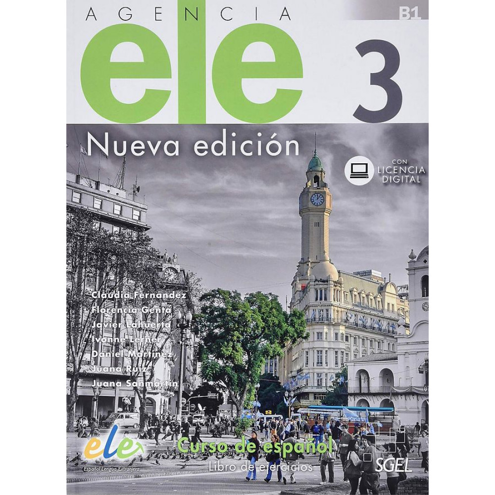 Agencia Ele 3 (B1) Nueva Edition Libro de ejercicios + web access 