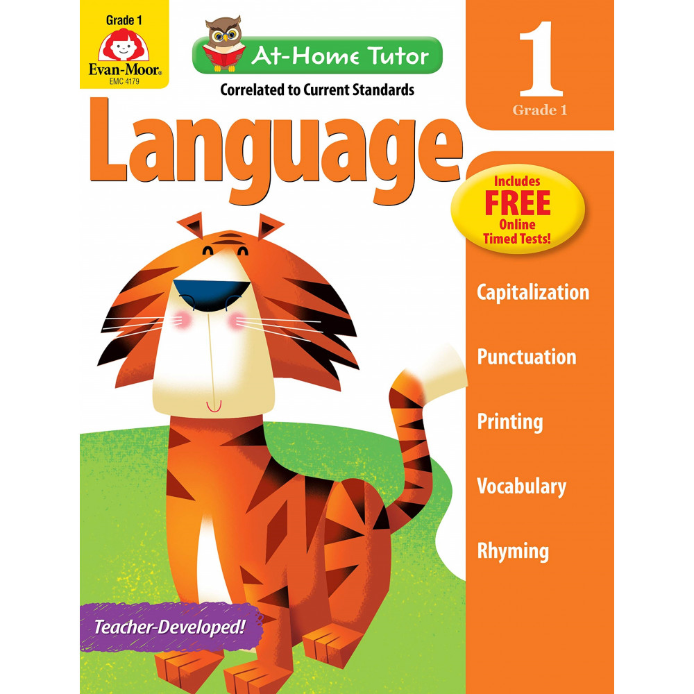 At-Home Tutor: Language, Grade 1 