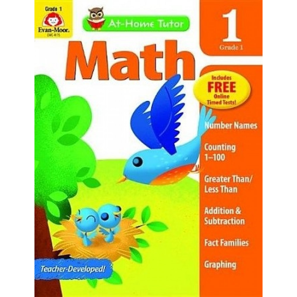 At-Home Tutor: Math, Grade 1 