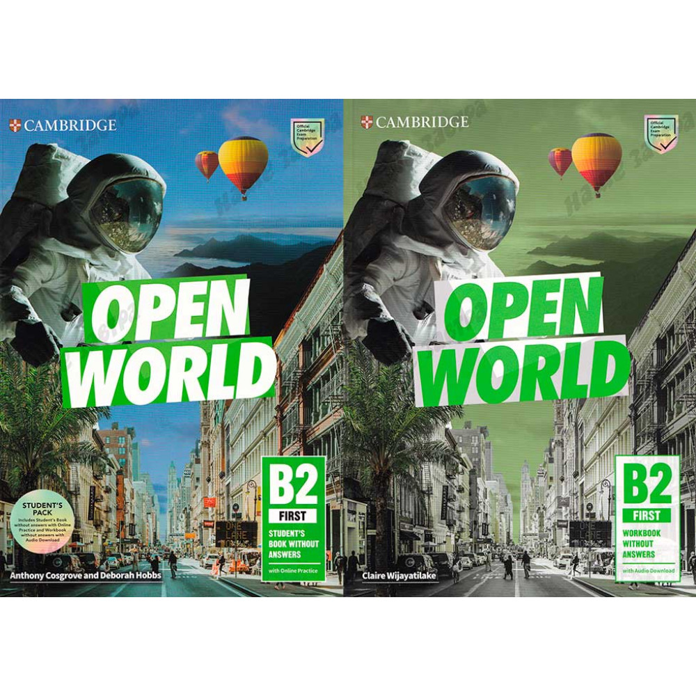 OPEN WORLD FIRST Student's Book Pack (Student's Book without Answers + Online Practice and Workbook without Answers + Audio Download) 